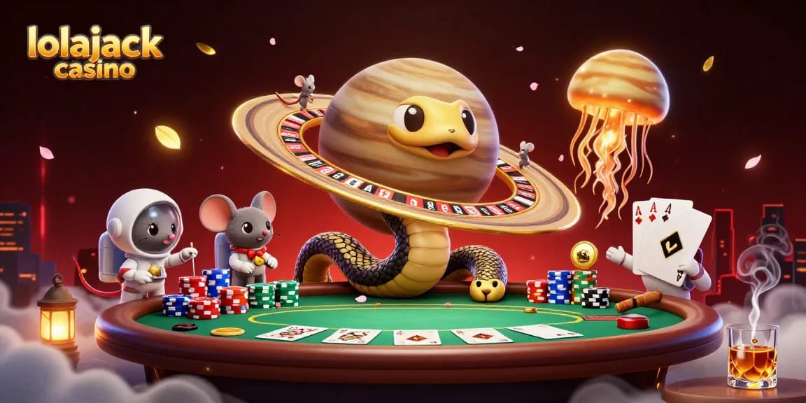 Bet on slots with the lolajack casino using vibrant 3D gaming elements and dynamic characters.