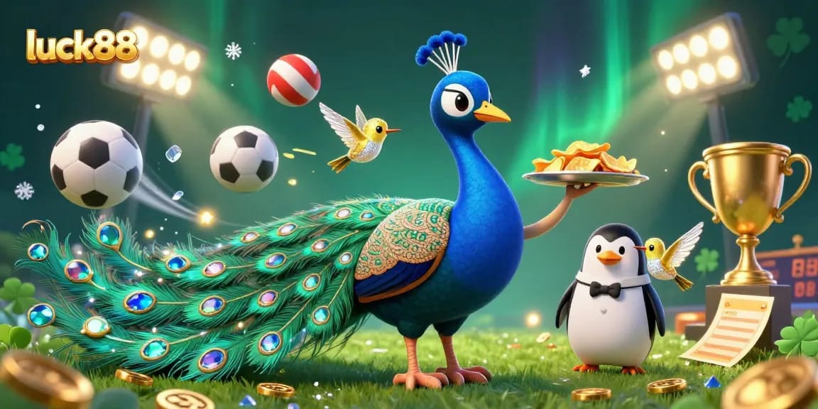Experience luck88 winning moments with vibrant sports betting characters in action.