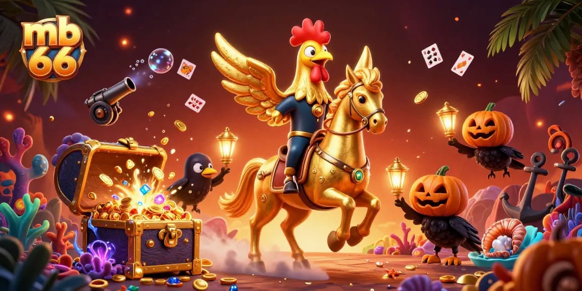 Experience epic gameplay at mb 66 with thrilling characters in a vibrant casino scene.