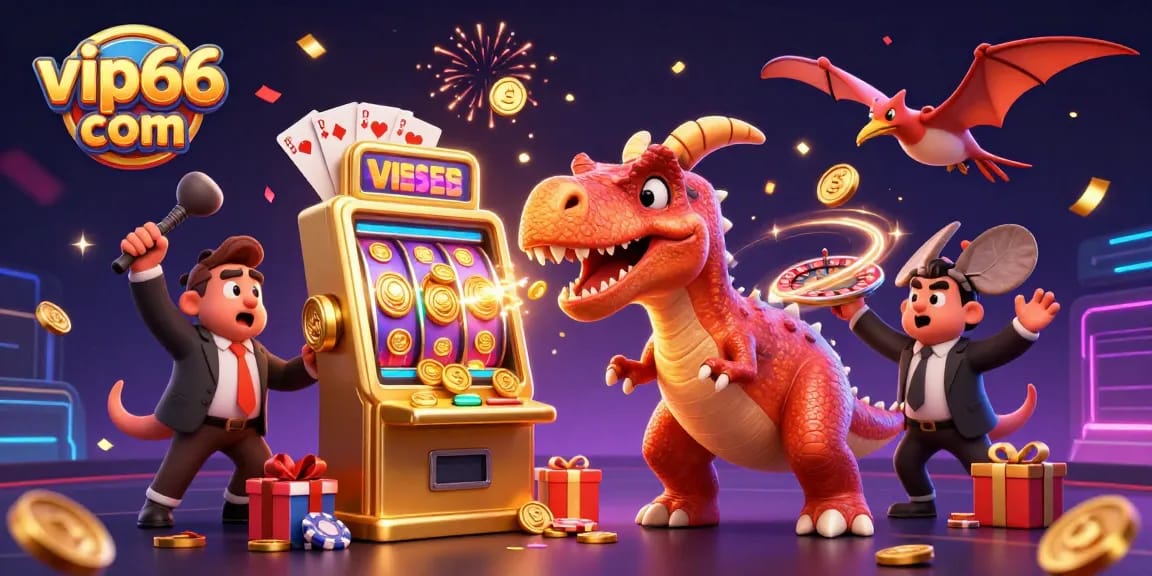 Engage in high-stakes fun with vip66 com's jackpot action animation featuring thrilling casino elements.
