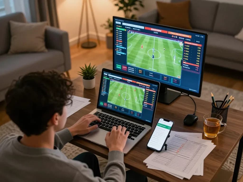 Socolive trực tiếp sports betting experience with live football matches on laptop and smartphone