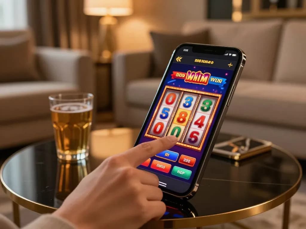 Engaging gameplay on Sky88 mobile app showcasing vibrant slots for easy gaming.