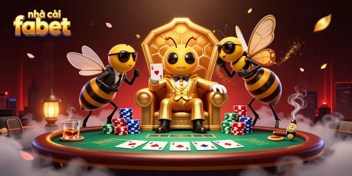 Join the excitement at nhà cái fabet with dynamic poker action from 3D characters in a vibrant casino atmosphere.
