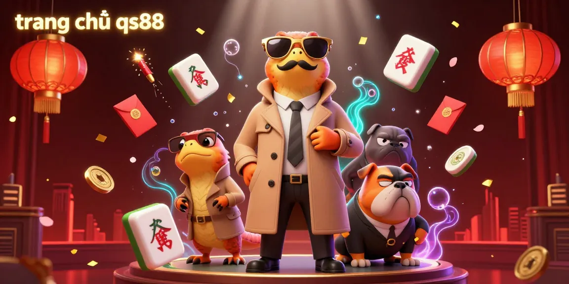 Experience the engaging world of trang chủ qs88 with cartoon raptors attempting to enter a VIP casino lounge.