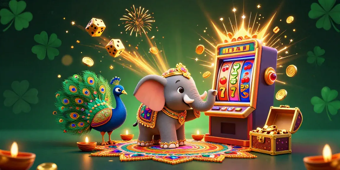 Experience the excitement of MM88 with a vibrant 3D casino scene featuring an elephant, peacock, and jackpot symbols.