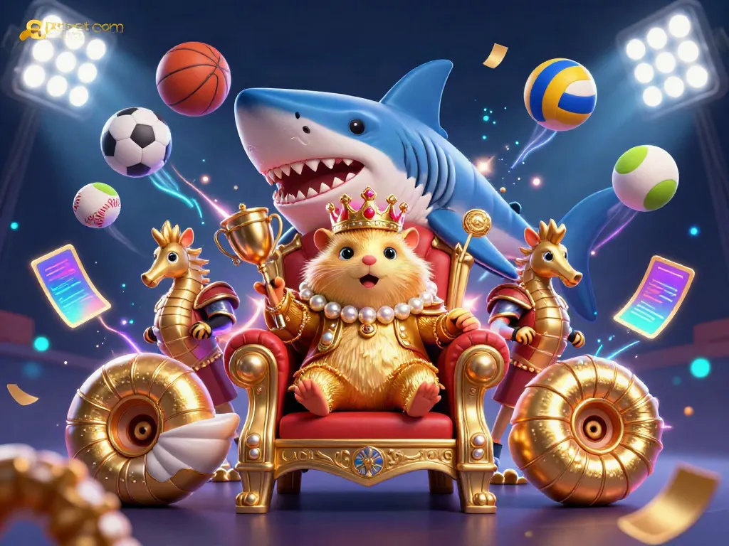 Experience the thrilling gaming atmosphere at 8xbet com with our vibrant 3D casino king scene.