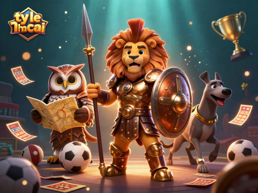 Engage in thrilling sports betting with ty le nha cai as cartoon characters strategize and celebrate wins.