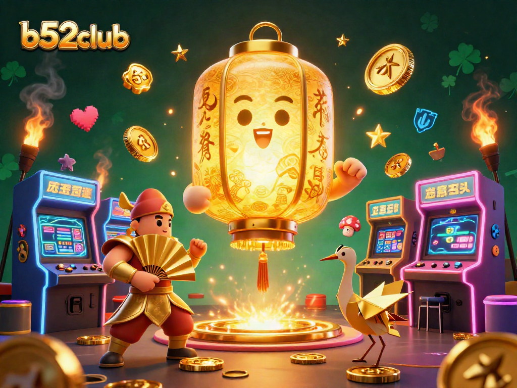 b52club immersive online gambling experience with golden lantern spirit and thrilling game elements