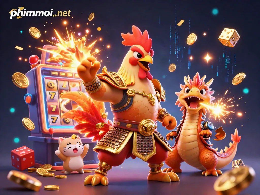 Play exciting games at phimmoi.,net with vibrant visuals from a dynamic casino scene.