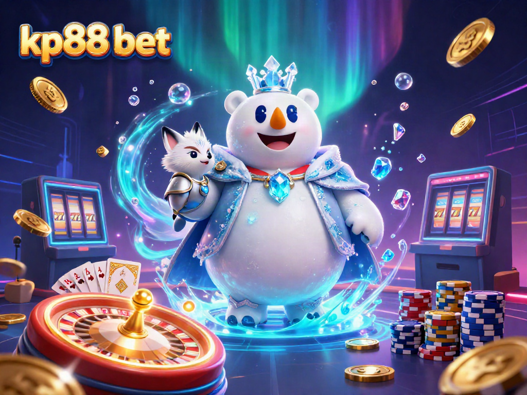 Engage with the kp88 bet platform and experience dynamic gaming with vibrant characters and casino elements.