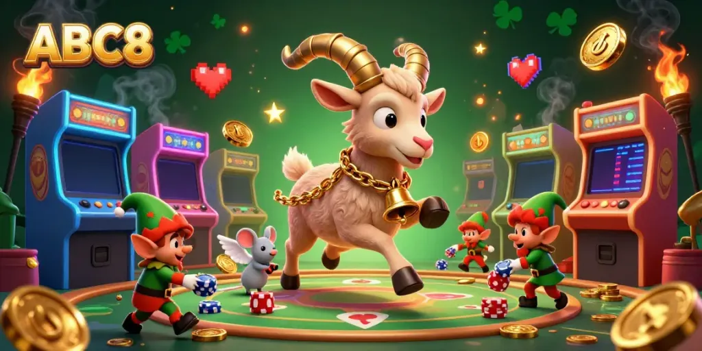 Experience thrilling gameplay at ABC8 casino with dynamic characters and vibrant elements.