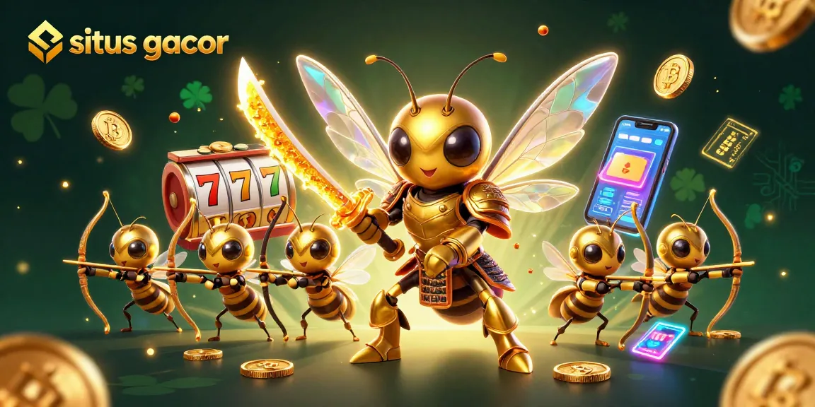 Engage with situs gacor through colorful slots and innovative crypto elements in a stunning 3D scene.